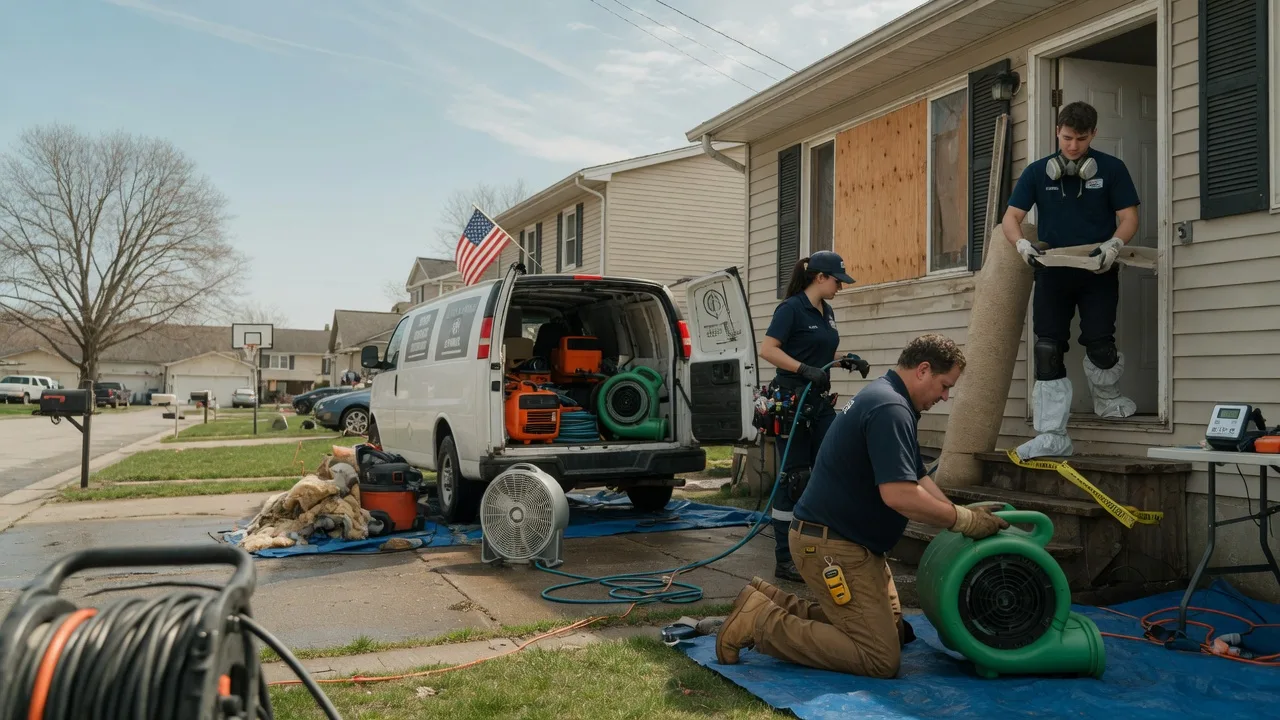 Water Damage Restoration in Summerfield, IL near me